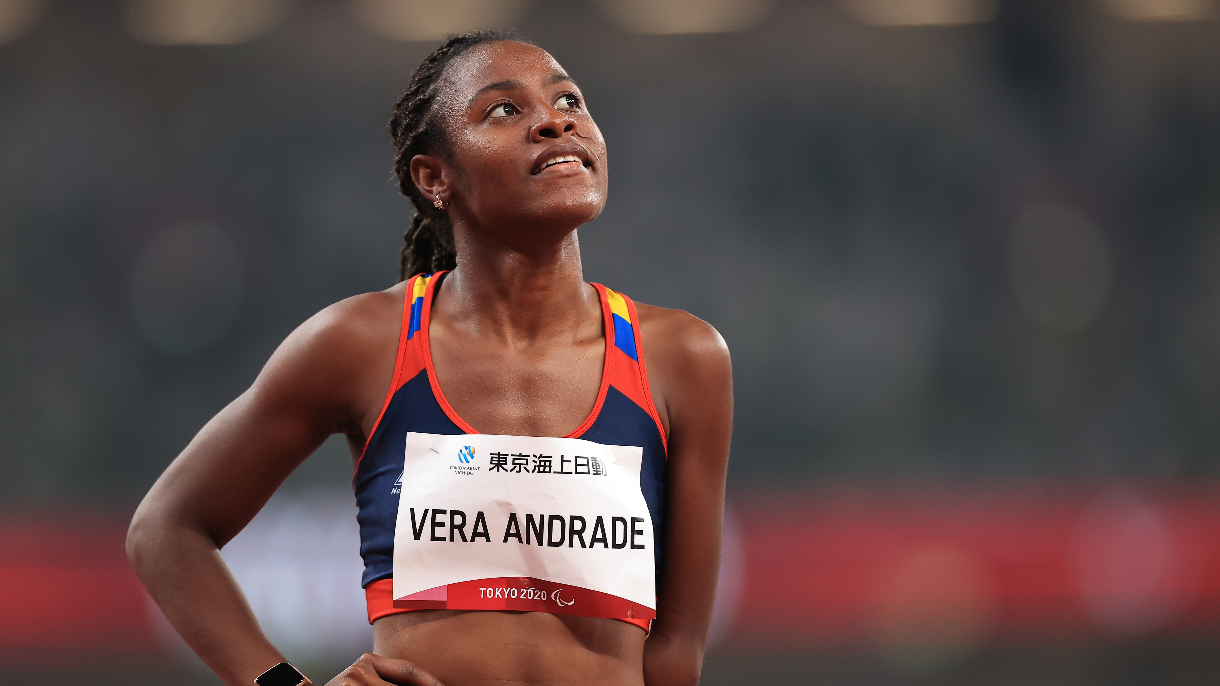 Venezolana Lisbeli Vera se quedó con la medalla de plata en los 400 metros T47 tras final dramático