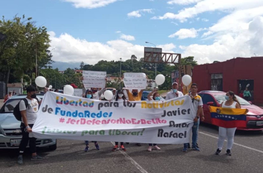 Protestaron en Táchira para exigir liberación inmediata de los miembros de FundaRedes