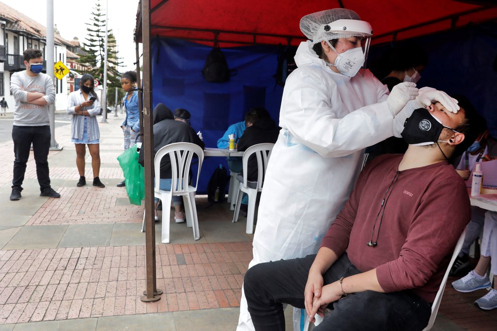 Bajaron las muertes por Covid-19 en el último balance de Colombia