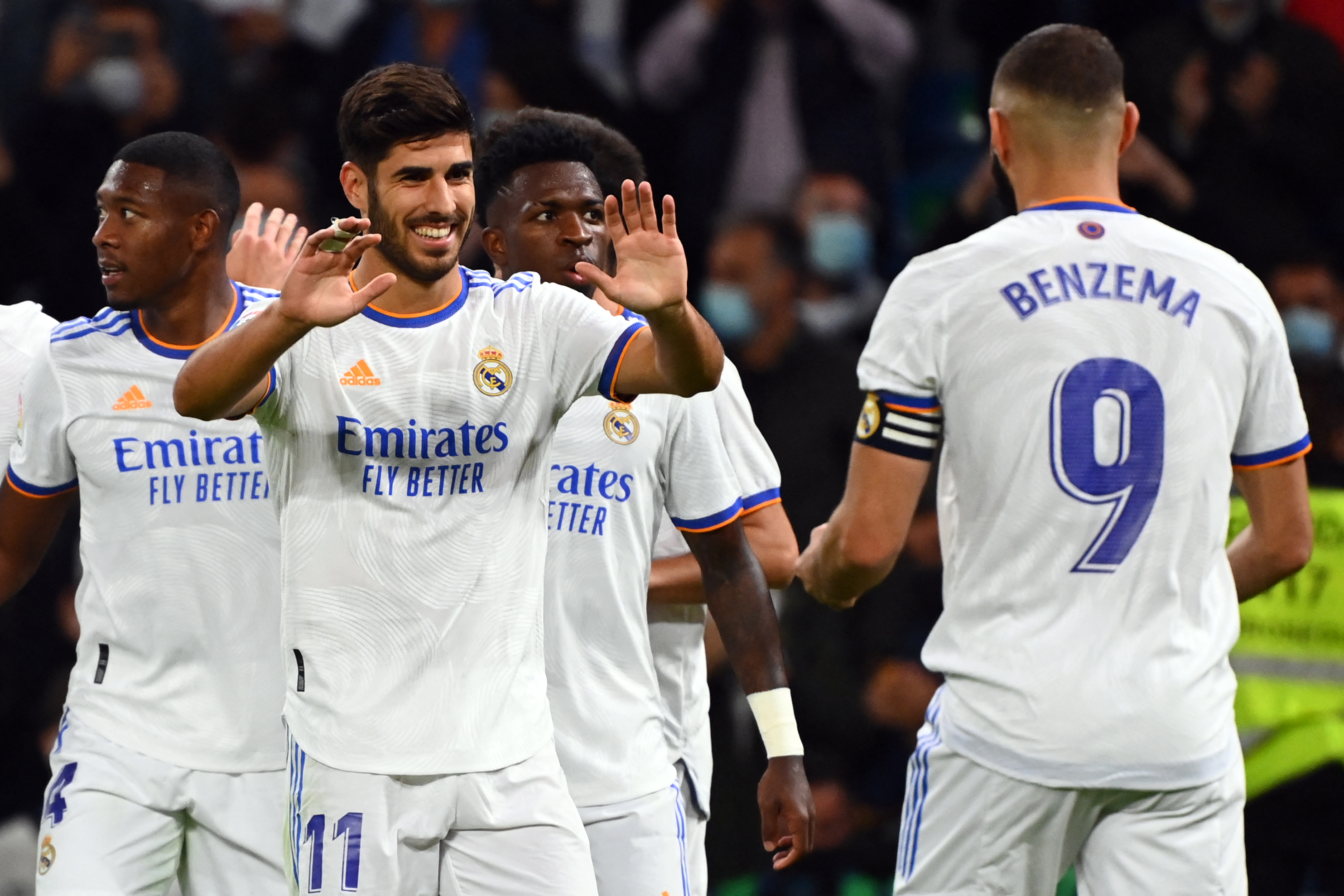 Asensio y Benzema encabezaron goleada del Real Madrid al Mallorca