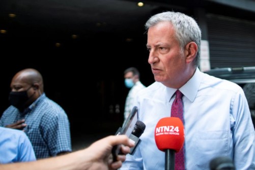 Bill de Blasio, alcalde de Nueva York: La gente está pasando un infierno por la tormenta Ida (VIDEO)