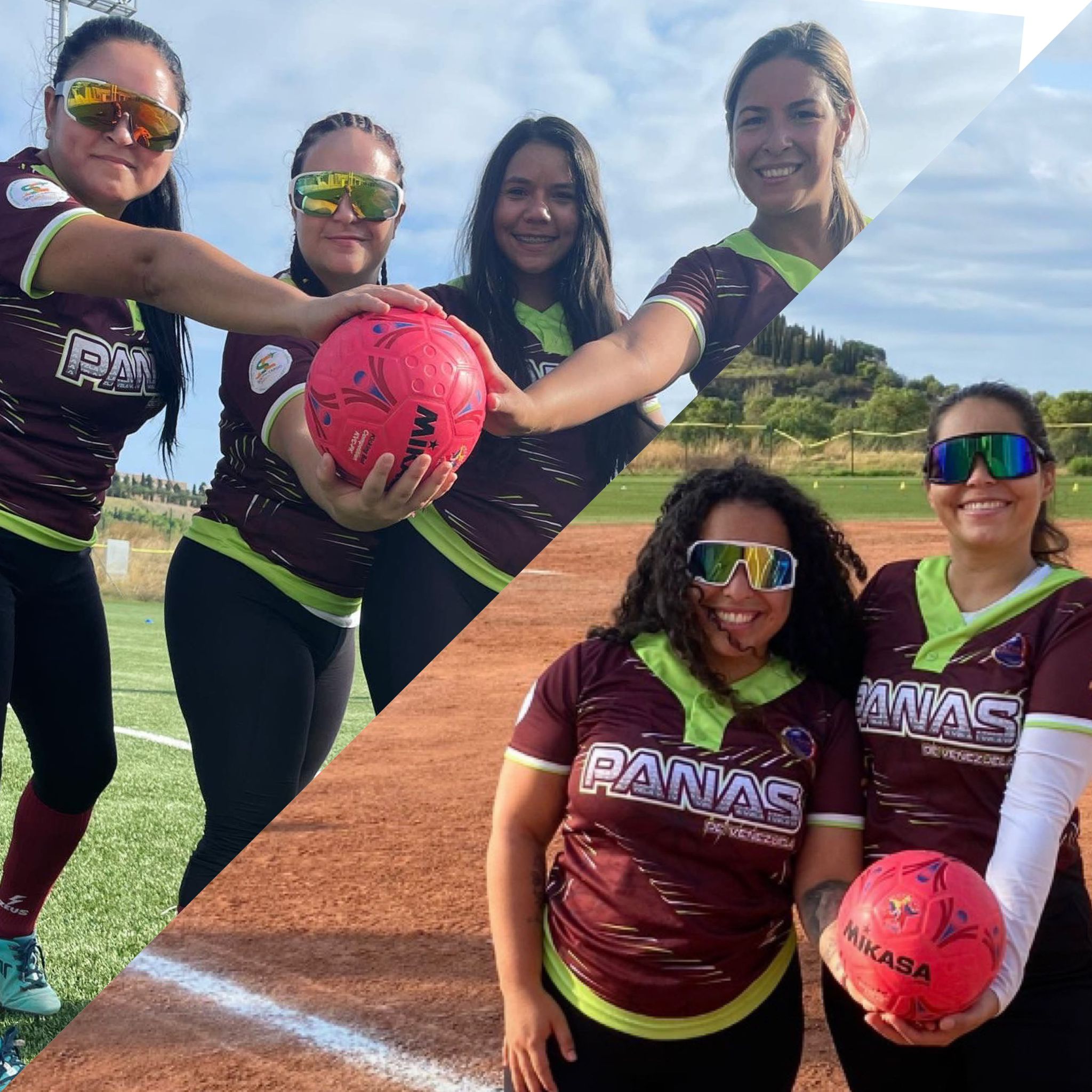 Las Panas de Venezuela participaron en el primer campeonato de kickingball en España