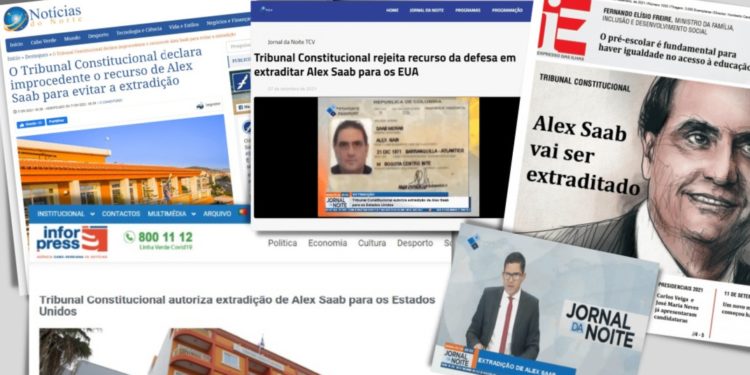 Así reseñaron los medios de Cabo Verde la decisión que autorizó la extradición de Alex Saab a EEUU