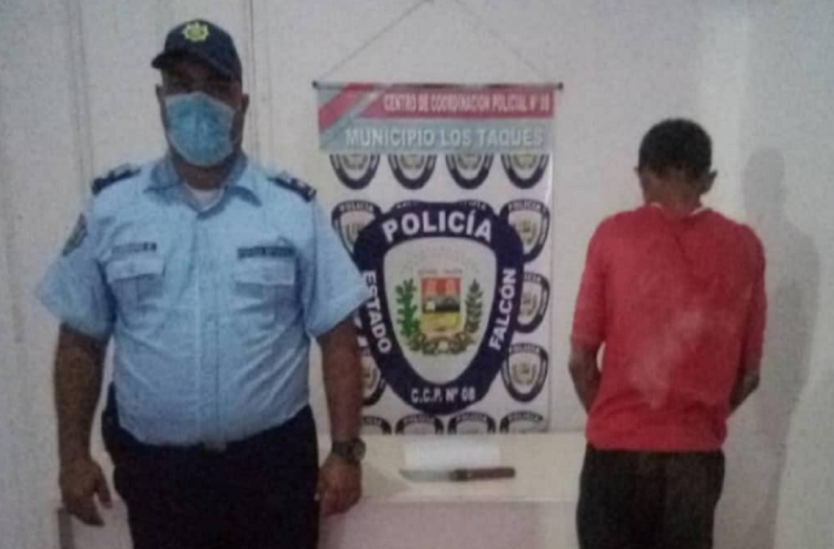 Detuvieron a un sujeto en Falcón por golpear salvajemente a su pareja (FOTO)