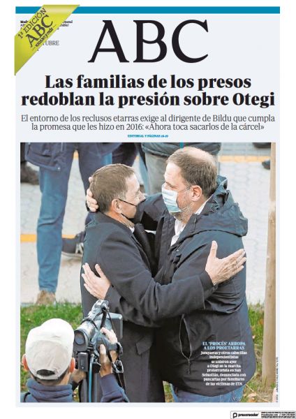 Portadas de la prensa internacional de este domingo 24 de octubre de 2021