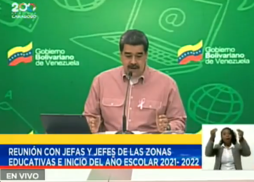 ¿Tercera dosis? Maduro dijo que en enero comenzará “el refuerzo de las vacunas”