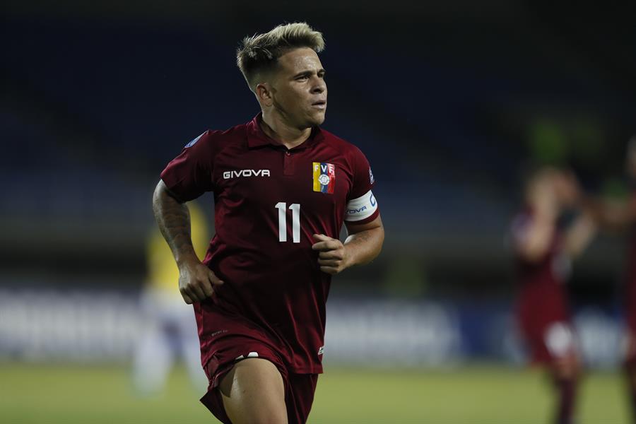 Yeferson Soteldo será baja de la Vinotinto ante Ecuador por molestias físicas