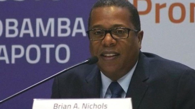 Brian Nichols reiteró que EEUU sigue reconociendo a Juan Guaidó como presidente interino