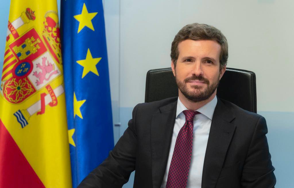 Pablo Casado informó que dio positivo a Covid-19 