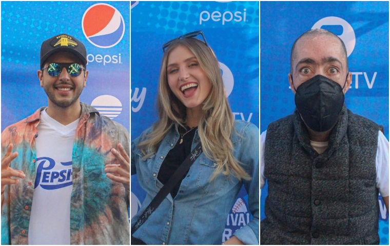 Con Los Moly y Criollo House de protagonistas: Así se vivió la alfombra azul del Festival de Jonrón Pepsi 19°