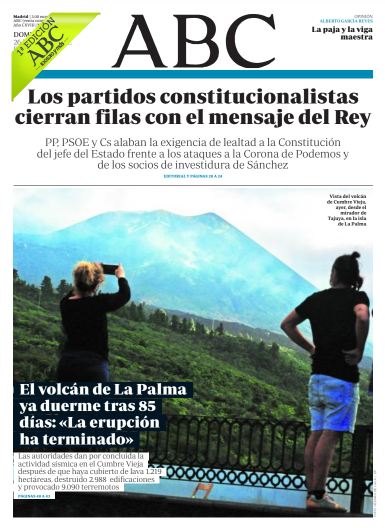 Portadas de la prensa internacional de este domingo 26 de diciembre de 2021