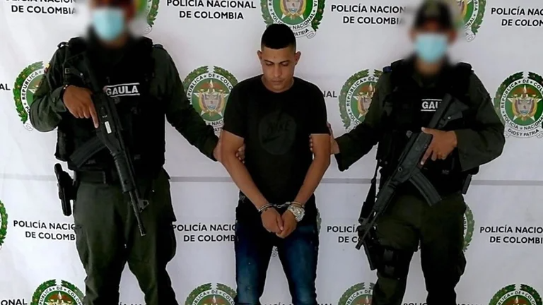 Colombia: capturaron a alias “Sijinoso”, peligroso sicario del clan del Golfo