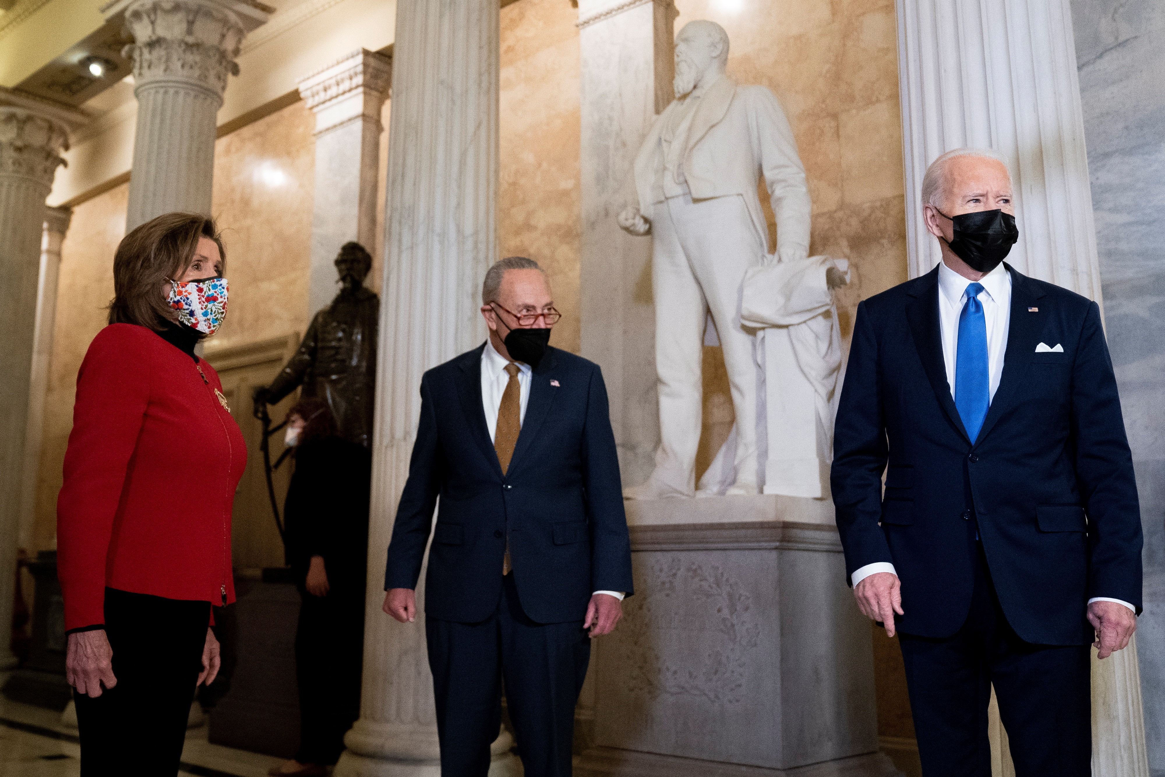 Biden confía en que “nunca haya otro día” como el del asalto al Capitolio