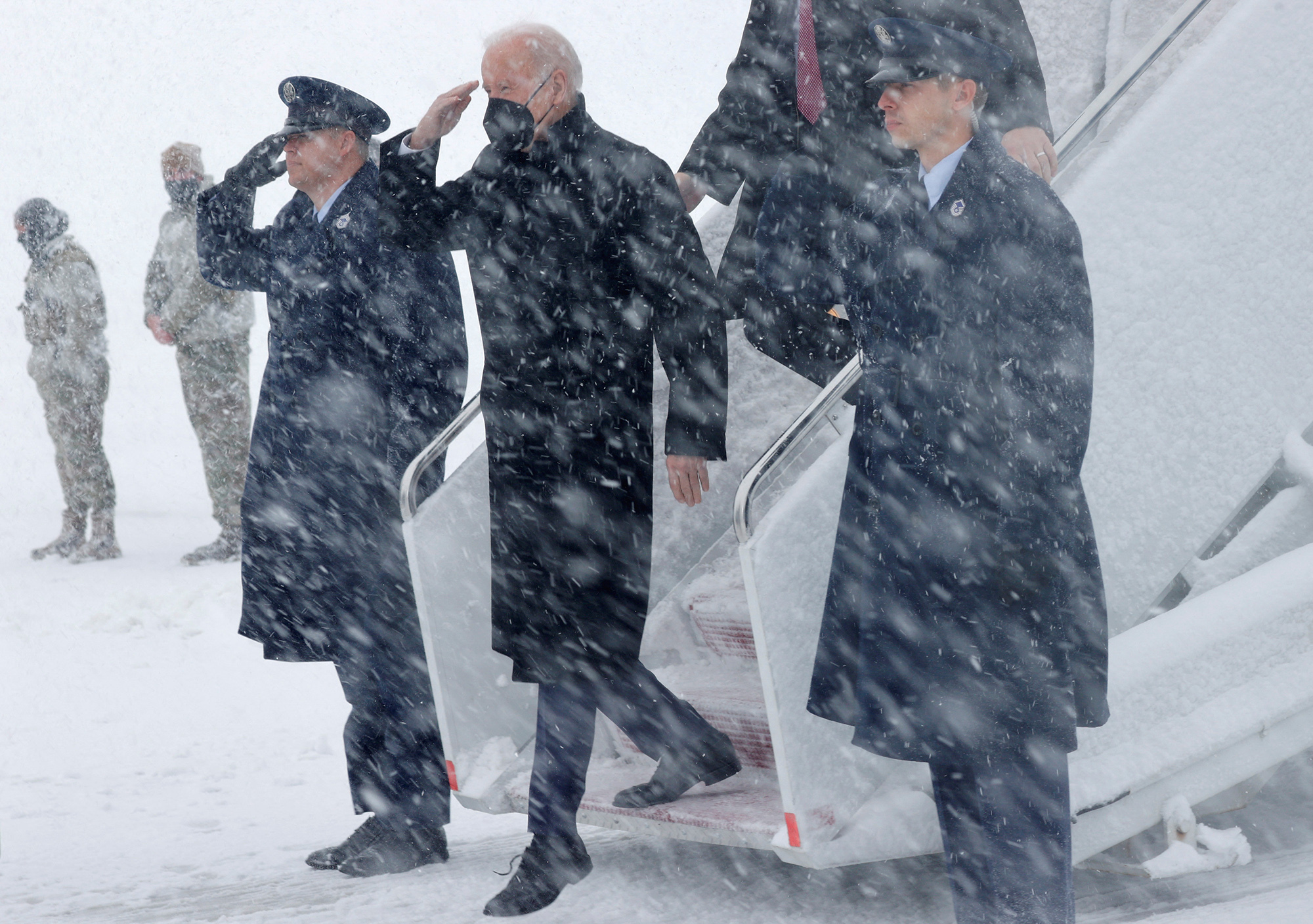 Tormenta invernal obligó al cierre de oficinas federales en Washington