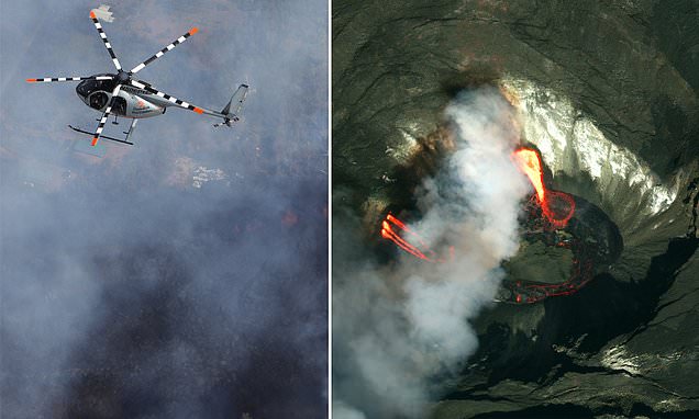 Tragedia en EEUU: Hombre de 75 años murió tras caer en el volcán Kilauea de Hawái