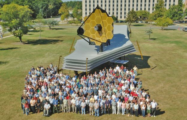 Telescopio espacial Webb llegó a su destino, a 1.5 millones de kilómetros de la Tierra