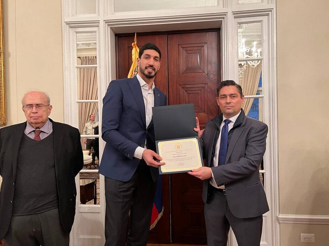 Jugador de la NBA Enes Kanter: Abusos a DDHH cometidos por Maduro me rompieron el corazón