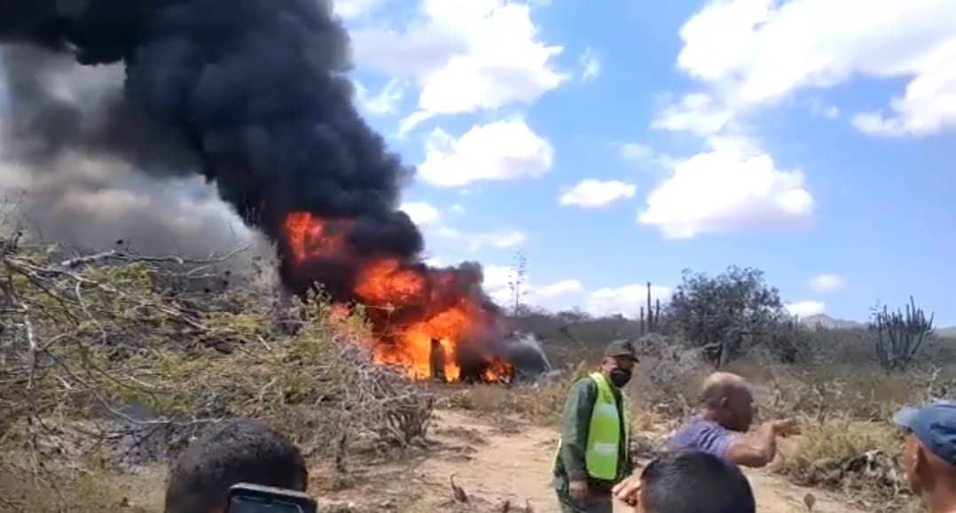 EN VIDEO: Así fue el momento cuando helicóptero del Ejército se estrelló en Barquisimeto