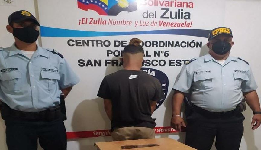 Lo detuvieron por atacar a su madre para desalojarla de su casa en Zulia