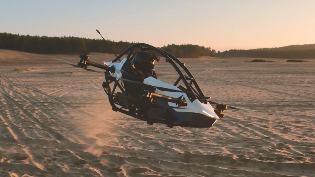 A lo Star Wars: Muestran la capacidad de vuelo de una aeronave eléctrica a sobre el agua (VIDEO)