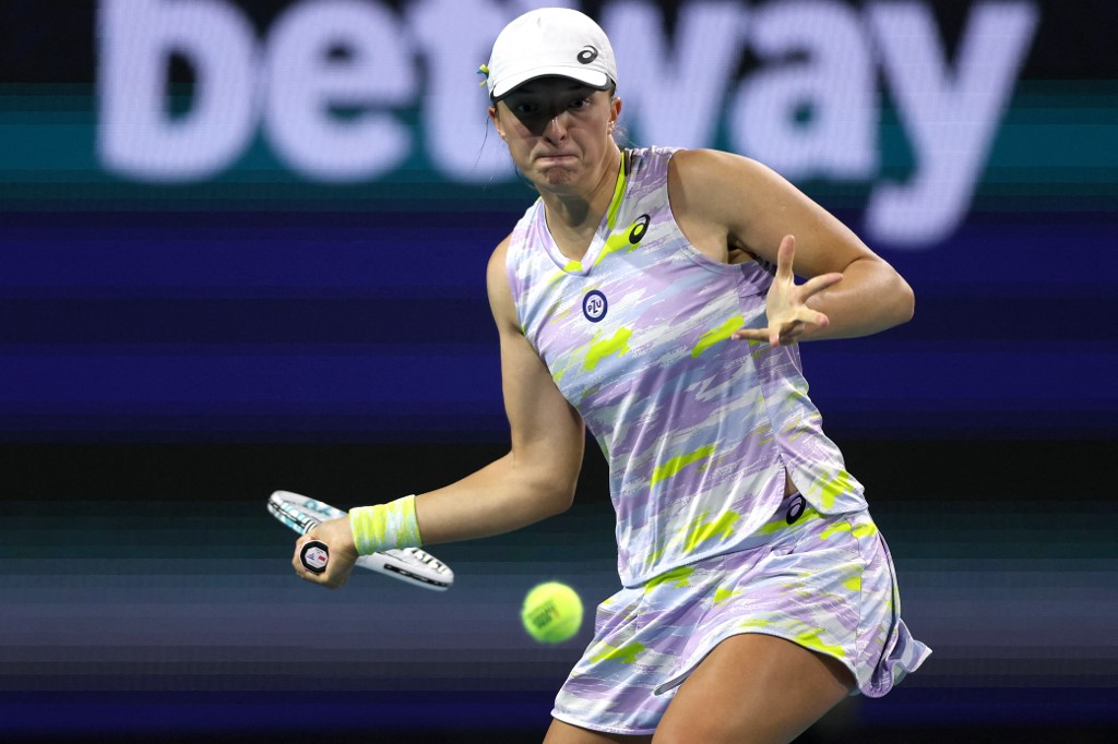 Iga Swiatek aseguró primer puesto del ranking de la WTA tras ganar en Miami