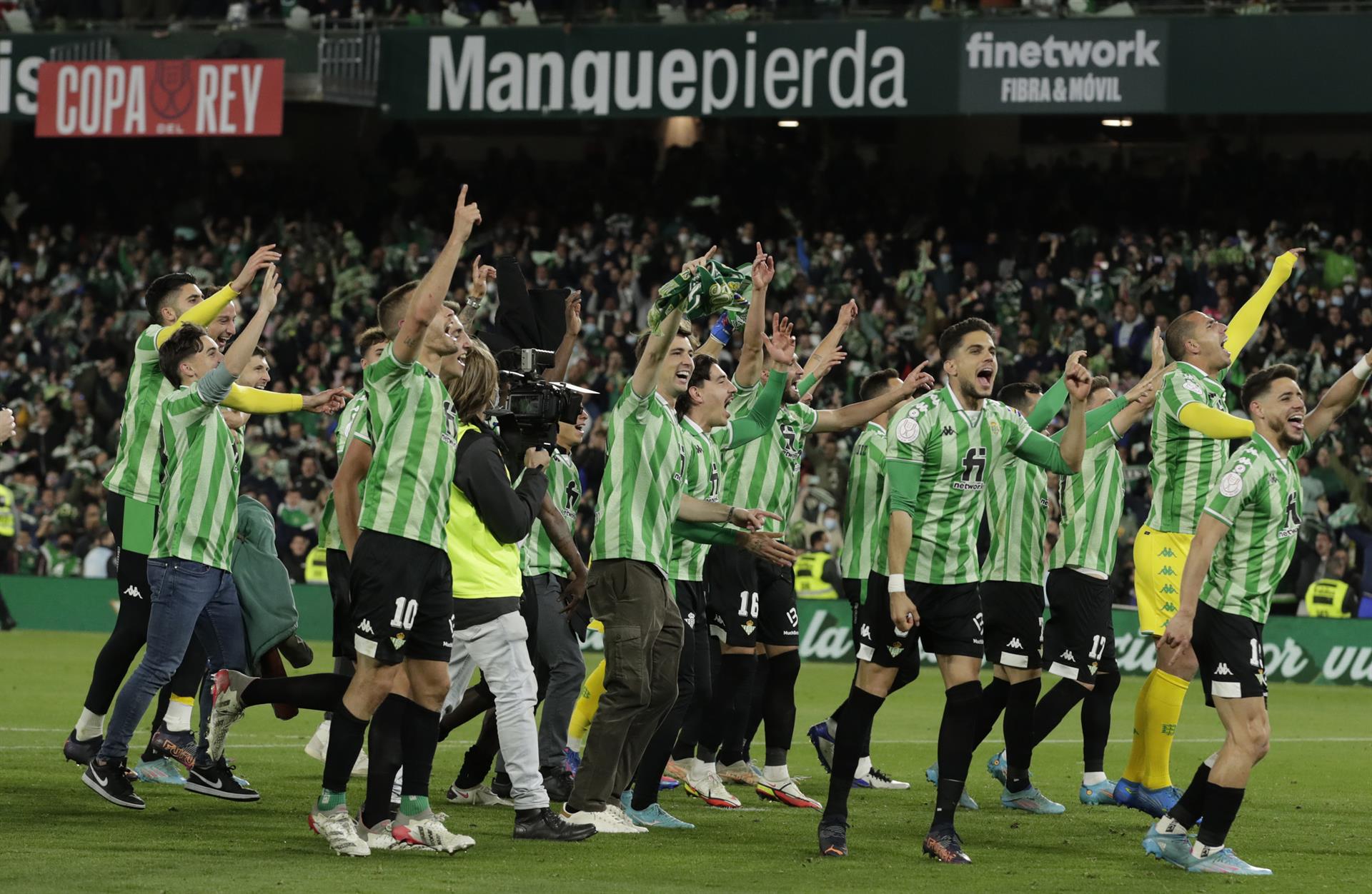 Betis sufrió para meterse en su quinta final de la Copa del Rey