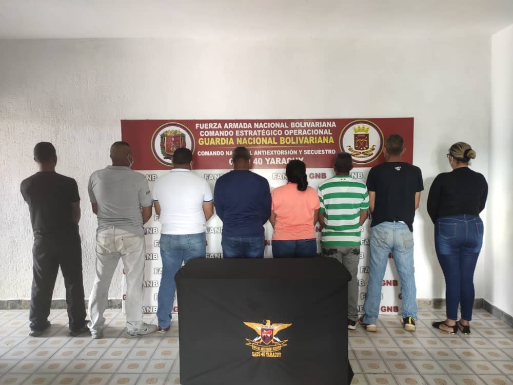 Detenidos ocho policías en Yaracuy por presunta extorsión