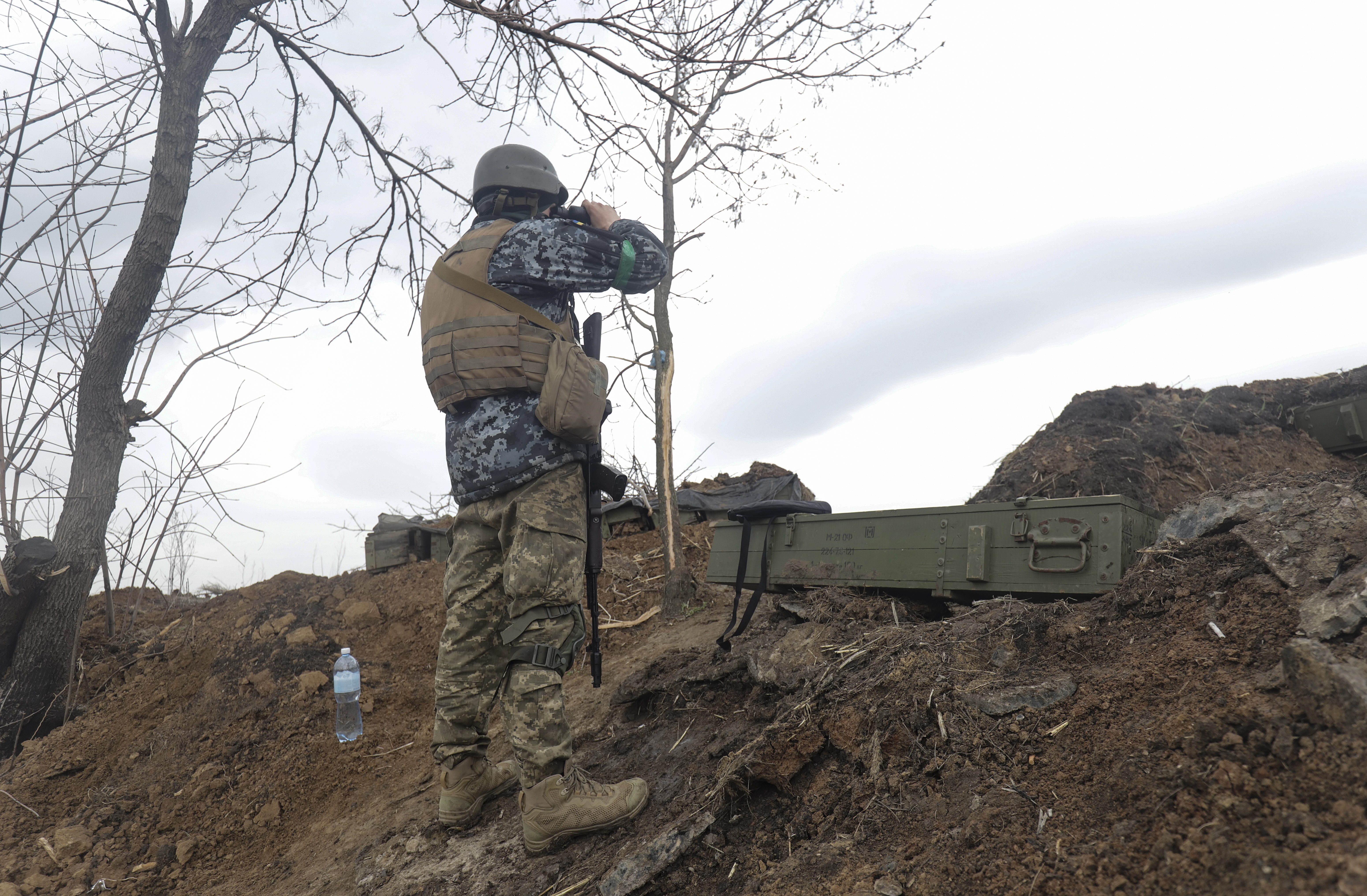 El 80 % de la región de Luhansk, controlada por los rusos, según autoridades de Ucrania