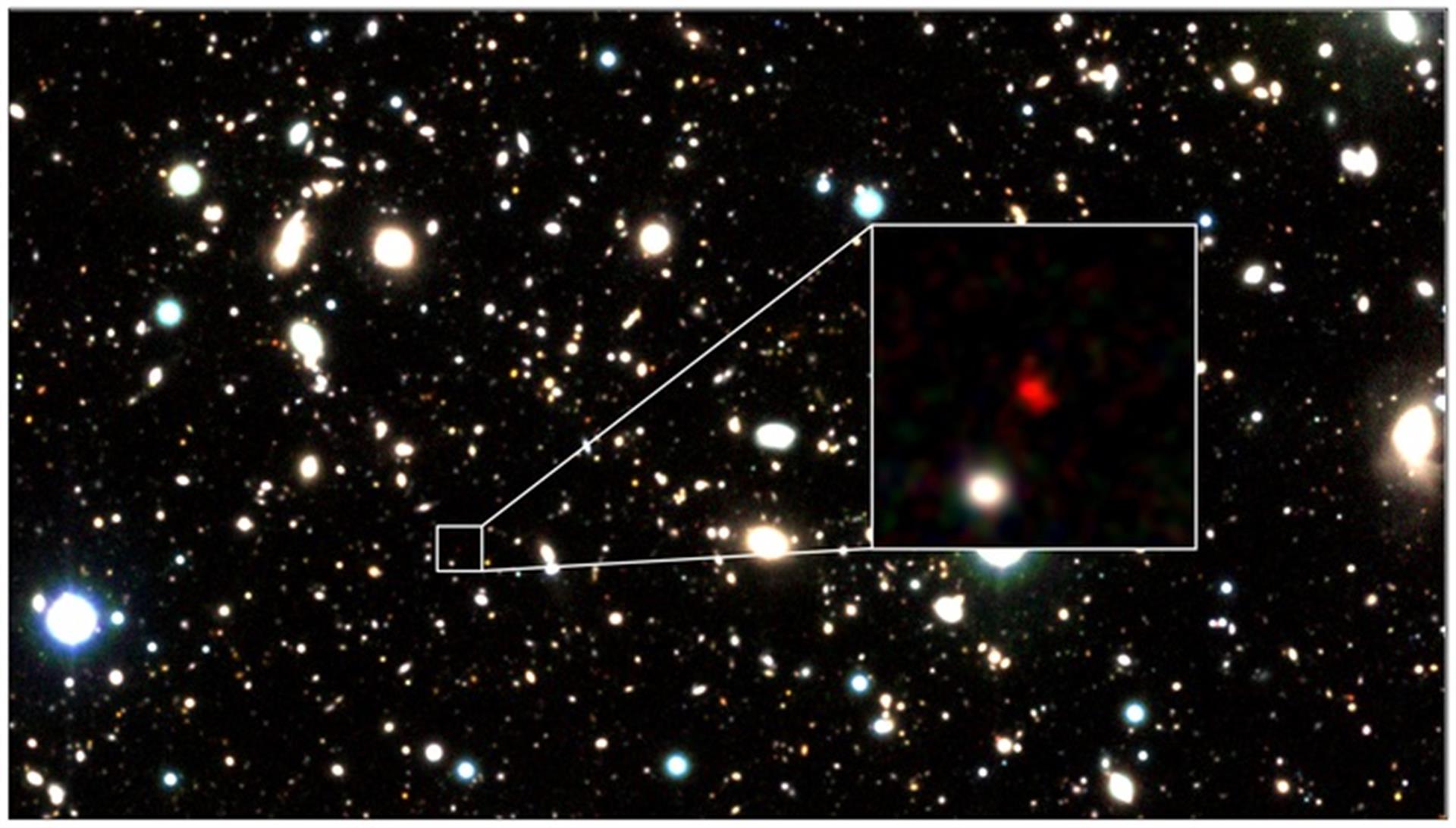 Descubren la galaxia más lejana de la historia, la más cercana al Big Bang