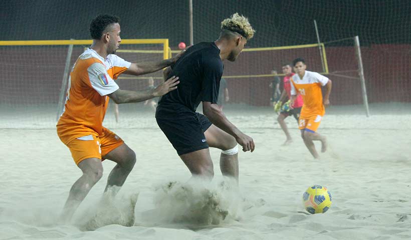 Vinotinto de playa puso a prueba su trabajo con un amistoso ante Bucaneros de la Guaira