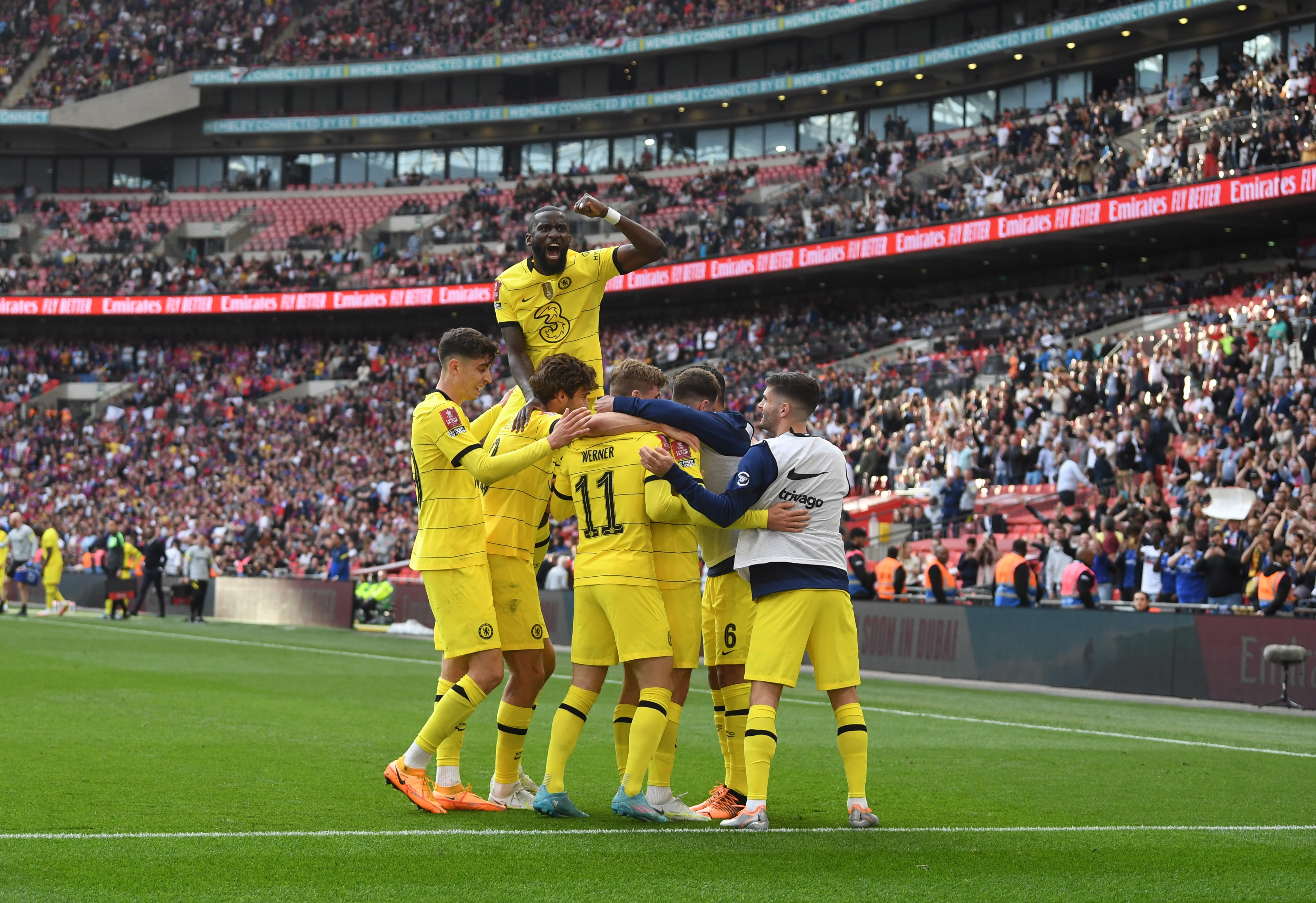 Chelsea superó al Crystal Palace y será rival de Liverpool en la final de la Copa de Inglaterra