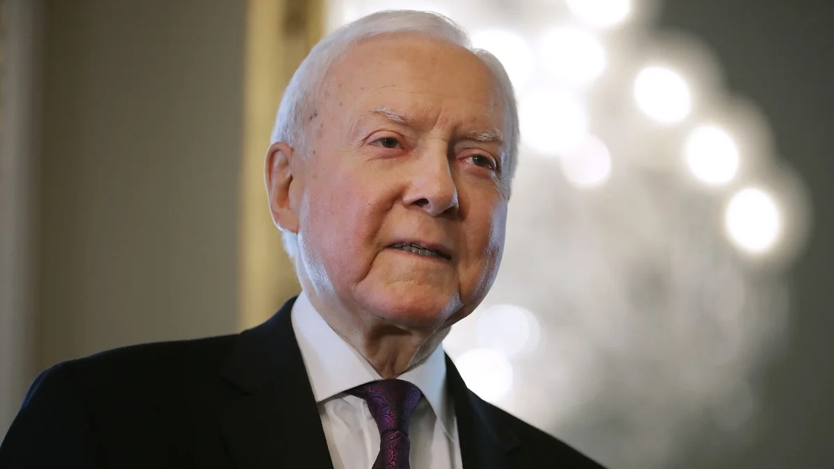 Orrin Hatch, el exsenador republicano más veterano de EEUU, murió a los 88 años