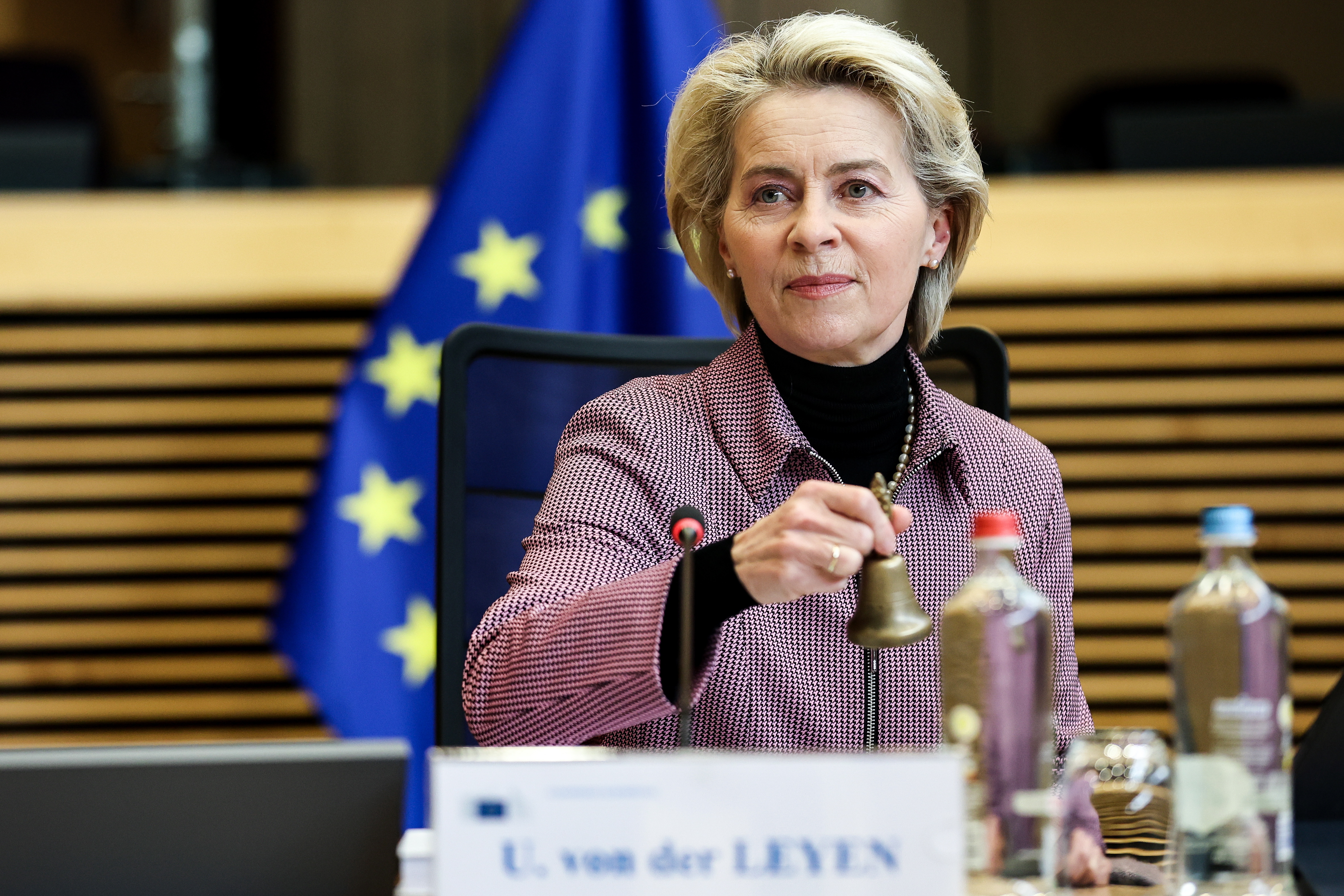 Von der Leyen homenajea a los refugiados ucranianos en el Día del Trabajador