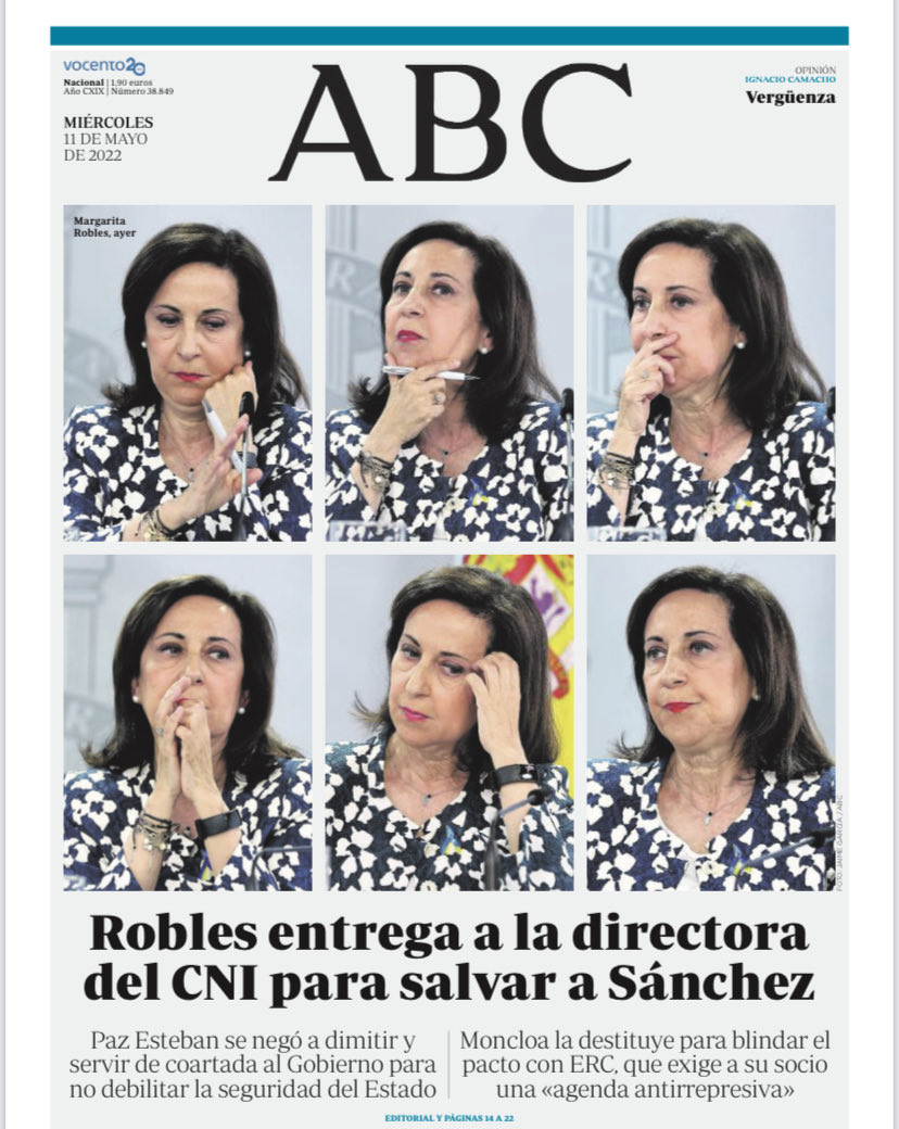 Portadas de la prensa internacional de este miércoles 11 de mayo de 2022