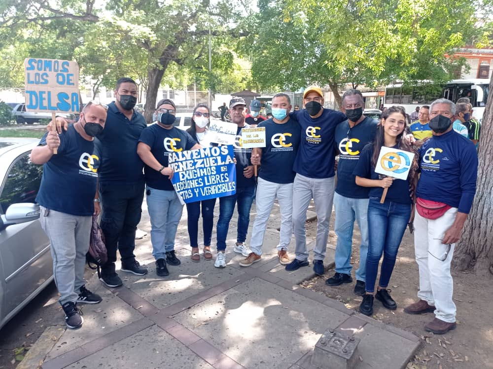 Trabajadores sucrenses protestaron este #1May: “Aquí no hay nada que celebrar” (FOTOS)