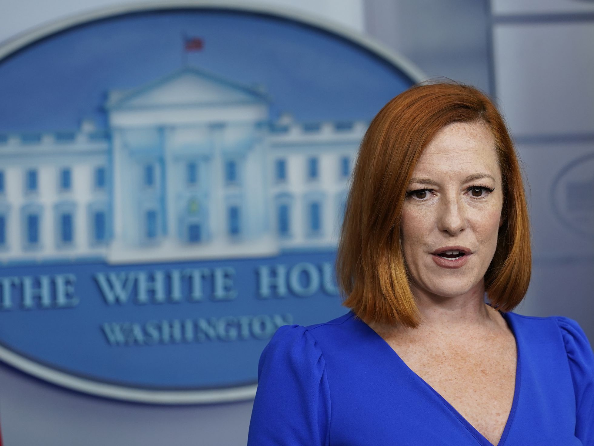 La portavoz de la Casa Blanca, Jen Psaki, deja la secretaria de prensa de Biden (Video)