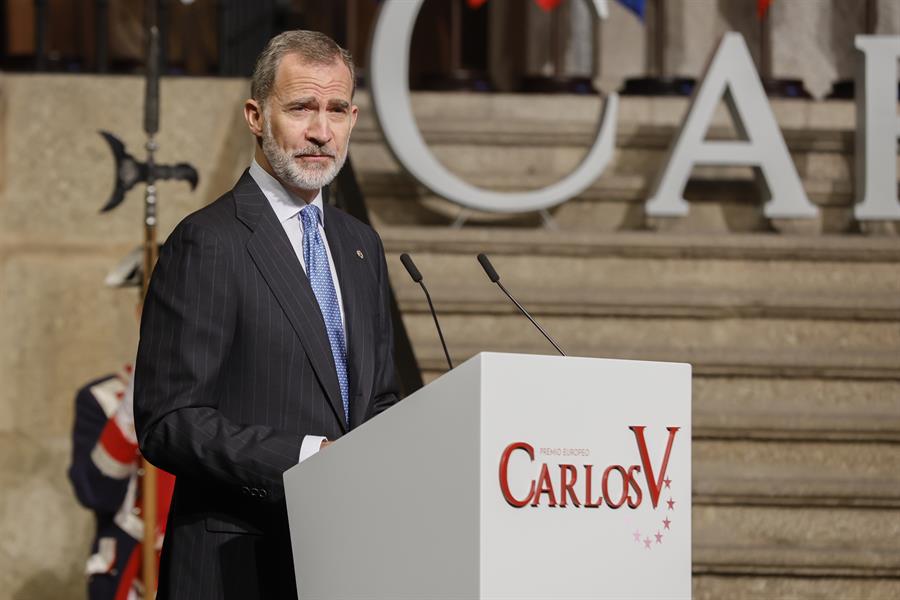 Felipe VI: La democracia es el mejor argumento ante la sinrazón invasión rusa a Ucrania