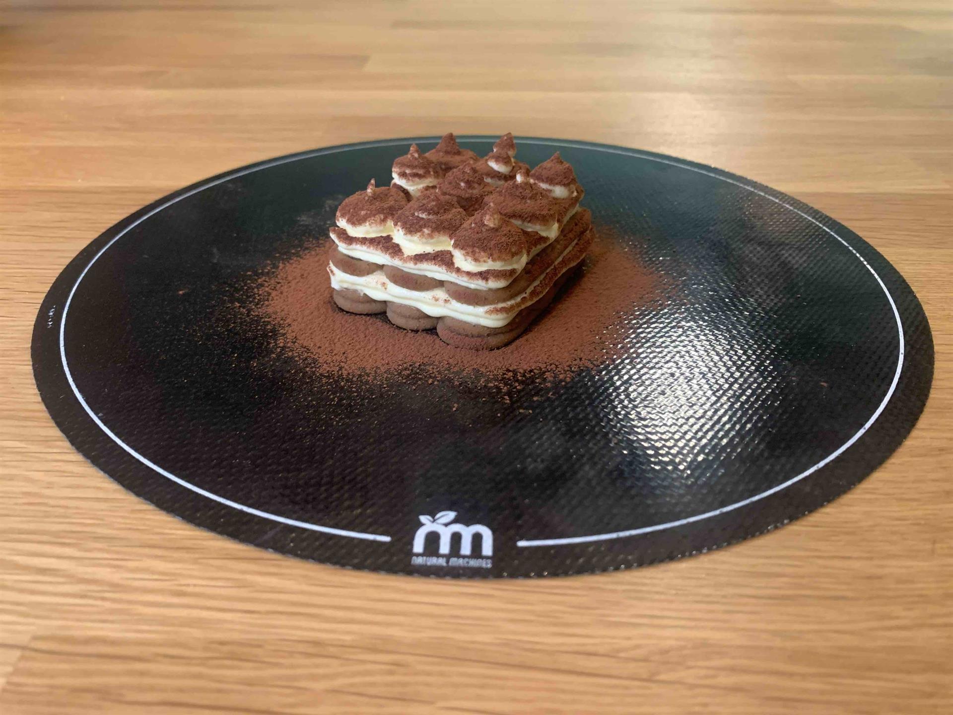 El mejor tiramisú del mundo, recreado con una impresora 3D (Fotos)