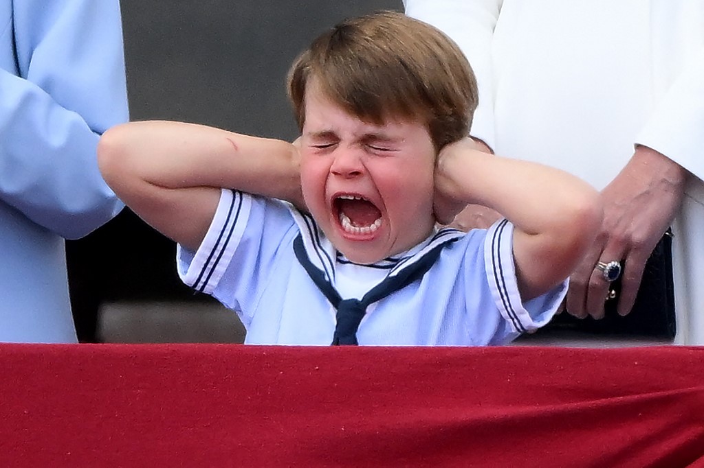 Las curiosas FOTOS del príncipe Luis en la celebración del jubileo de la reina Isabel II