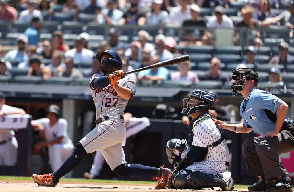 ¡Imparable! José Altuve castigó con otro JONRÓN a los Yankees (Video)