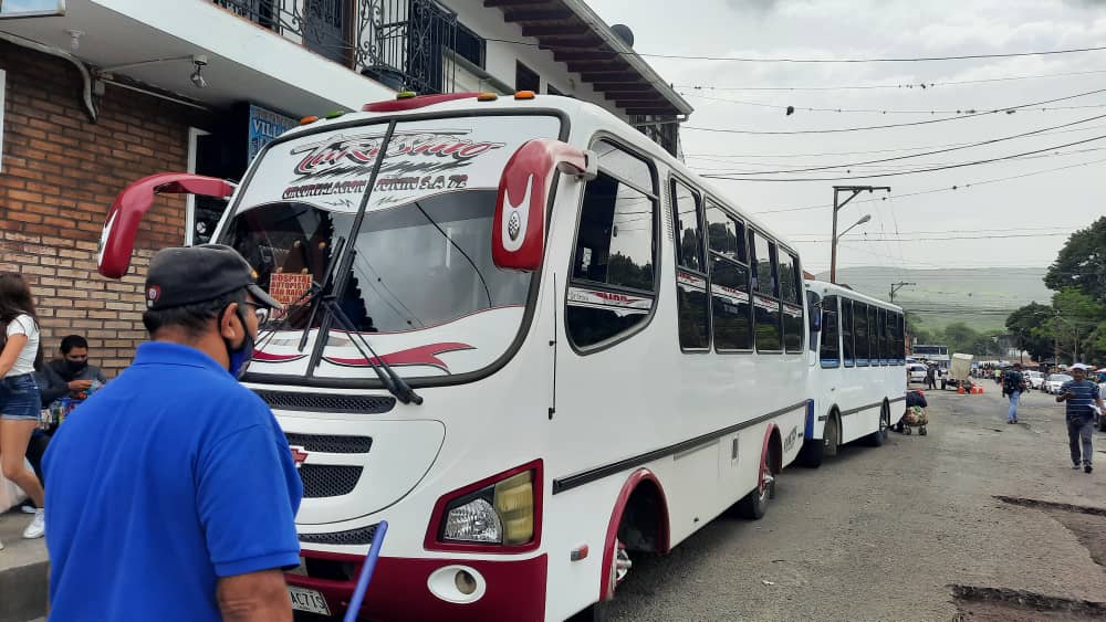 Transportistas tachirenses trabajan “a media máquina” por falta de combustible (VIDEO)