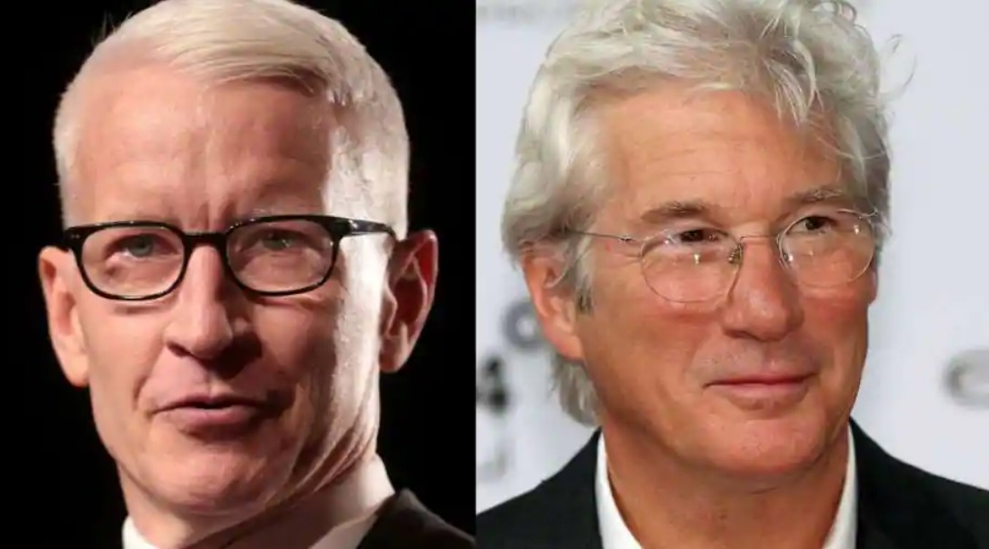 El periodista Anderson Cooper reveló cómo Richard Gere lo ayudó a darse cuenta de que era gay