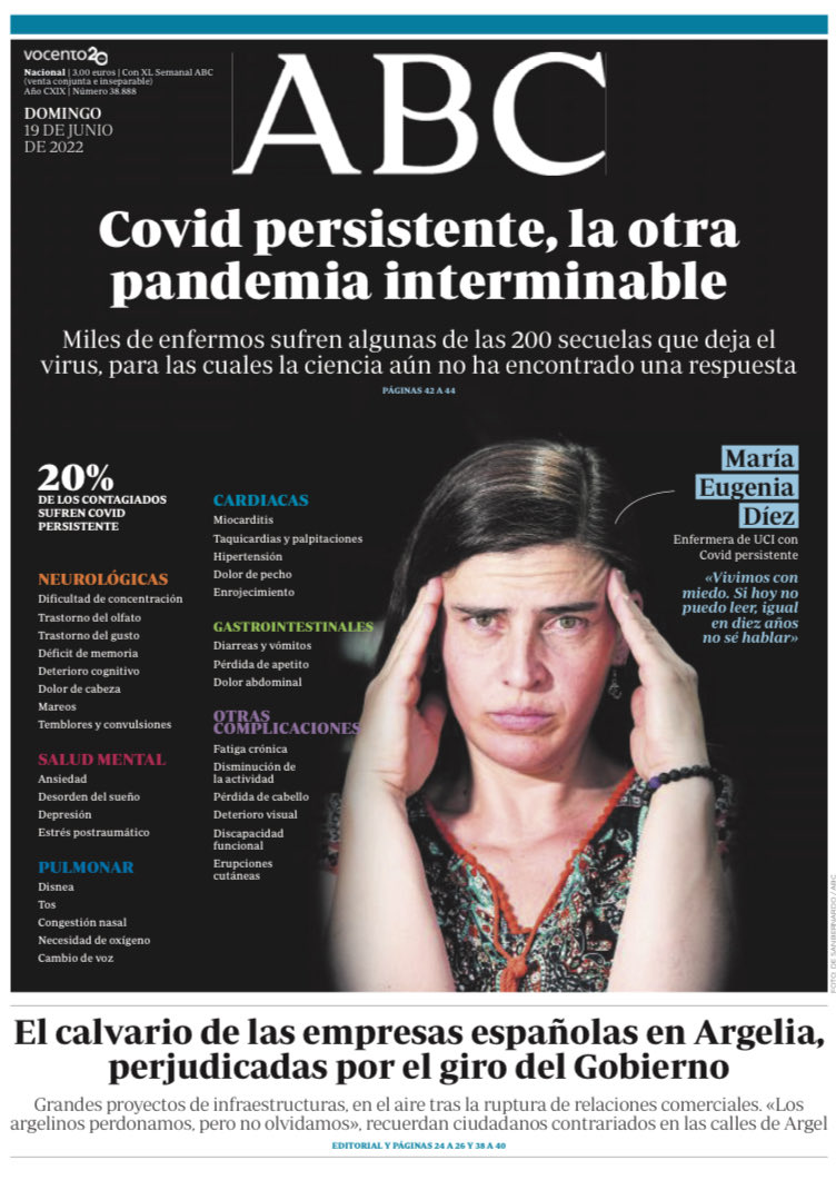 Portadas de la prensa internacional de este domingo 19 de junio de 2022