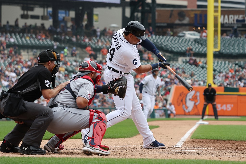 Miguel Cabrera igualó a Rafael Palmeiro en impulsadas tras barrida de los Tigres (Video)