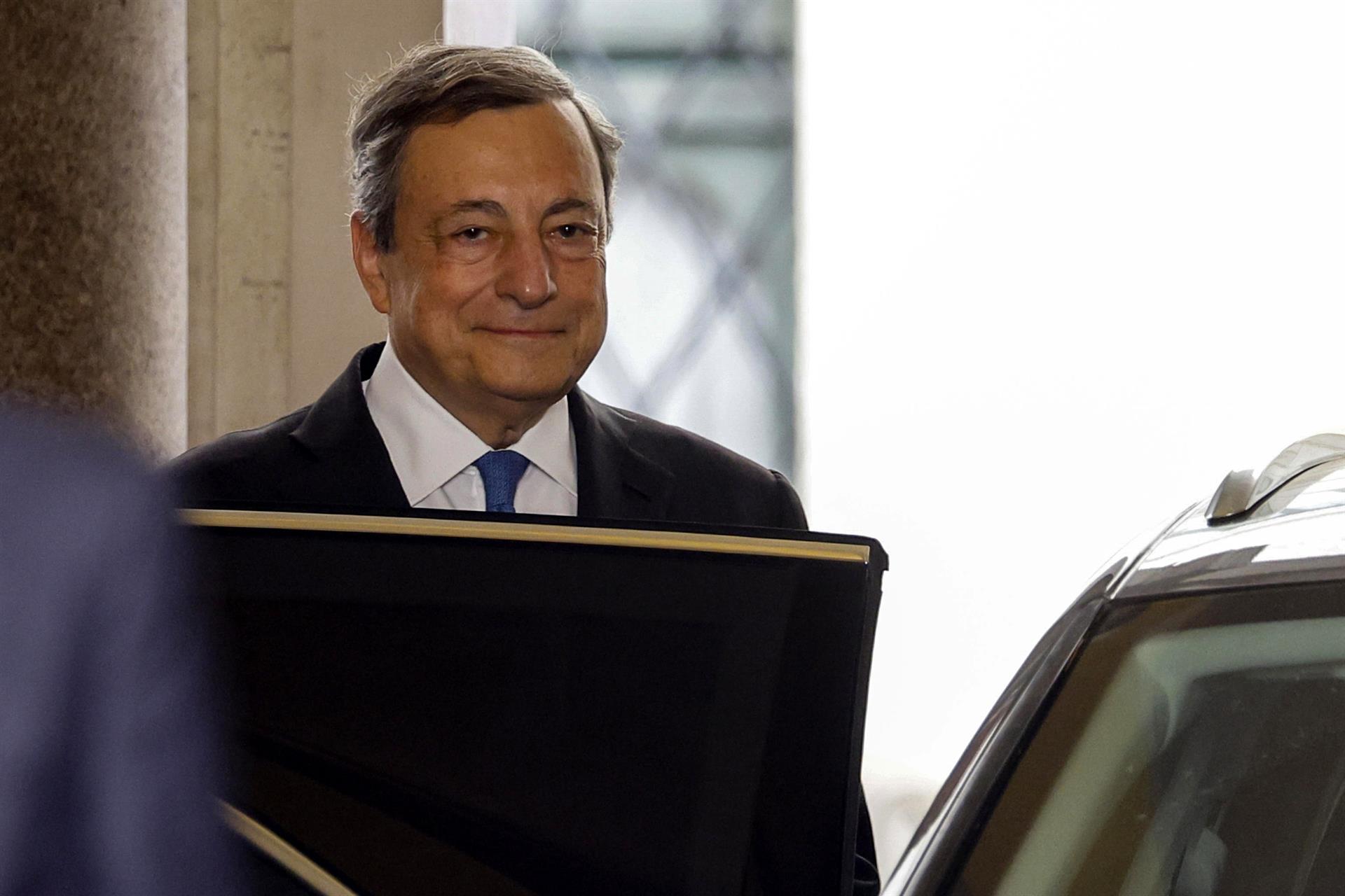 Draghi anuncia su dimisión tras perder la mayoría para gobernar