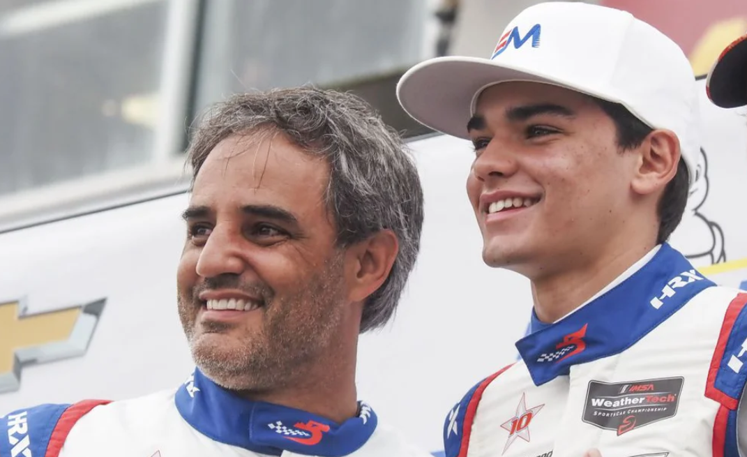 Juan Pablo Montoya habla de su retiro y el presente de su hijo Sebastián en el automovilismo