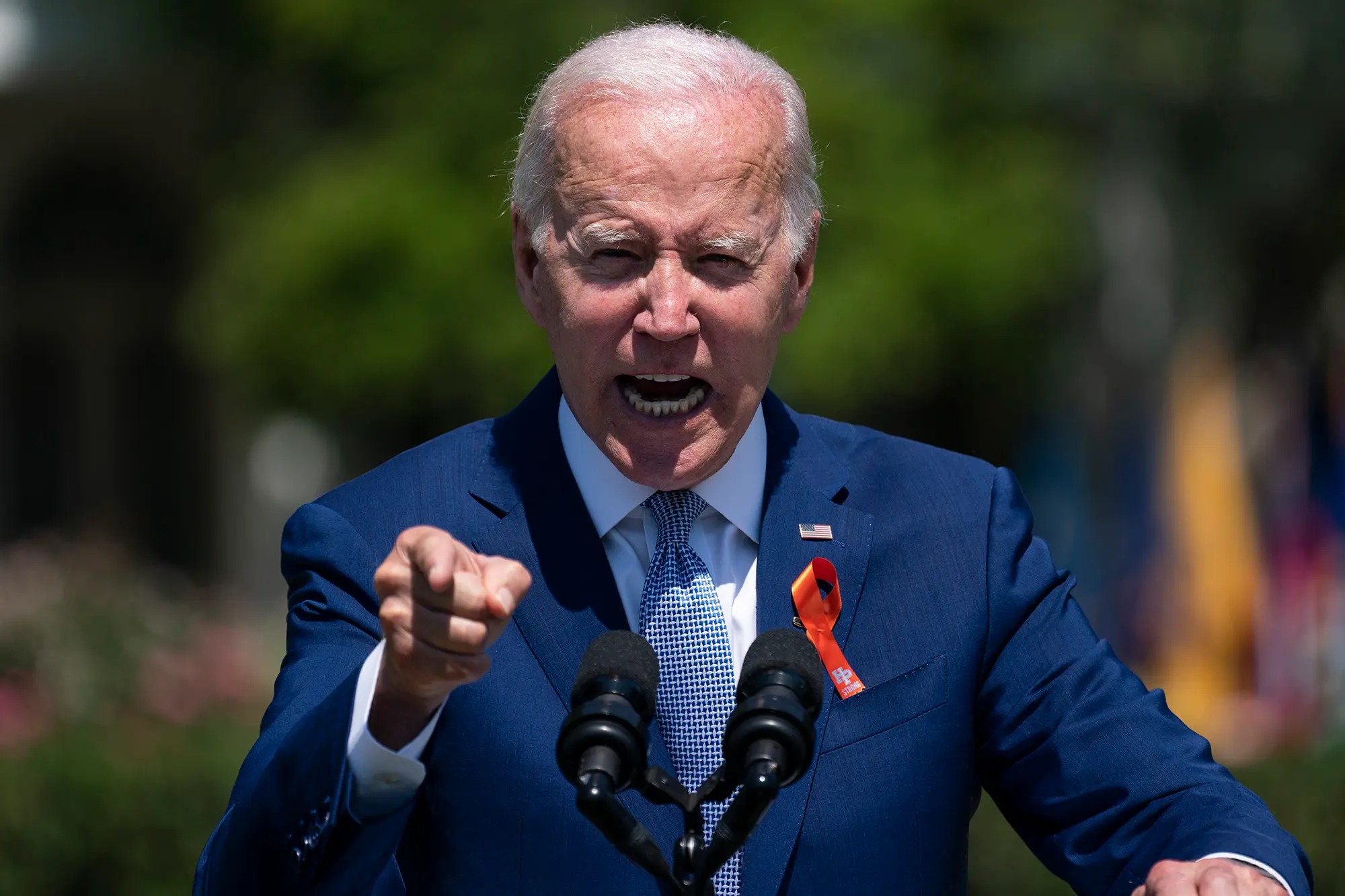 ¿Perdiendo la cordura? El último error de Biden que involucró al tiroteo de Parkland