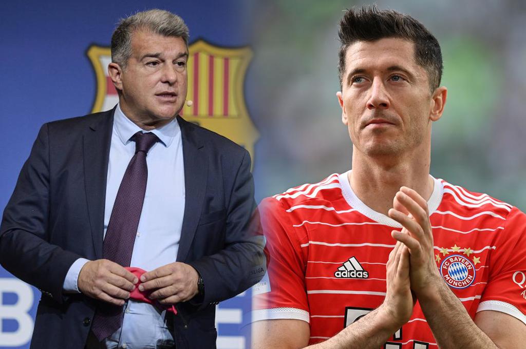 Laporta confirma que el Barça ha hecho una oferta formal al Bayern por Lewandowski