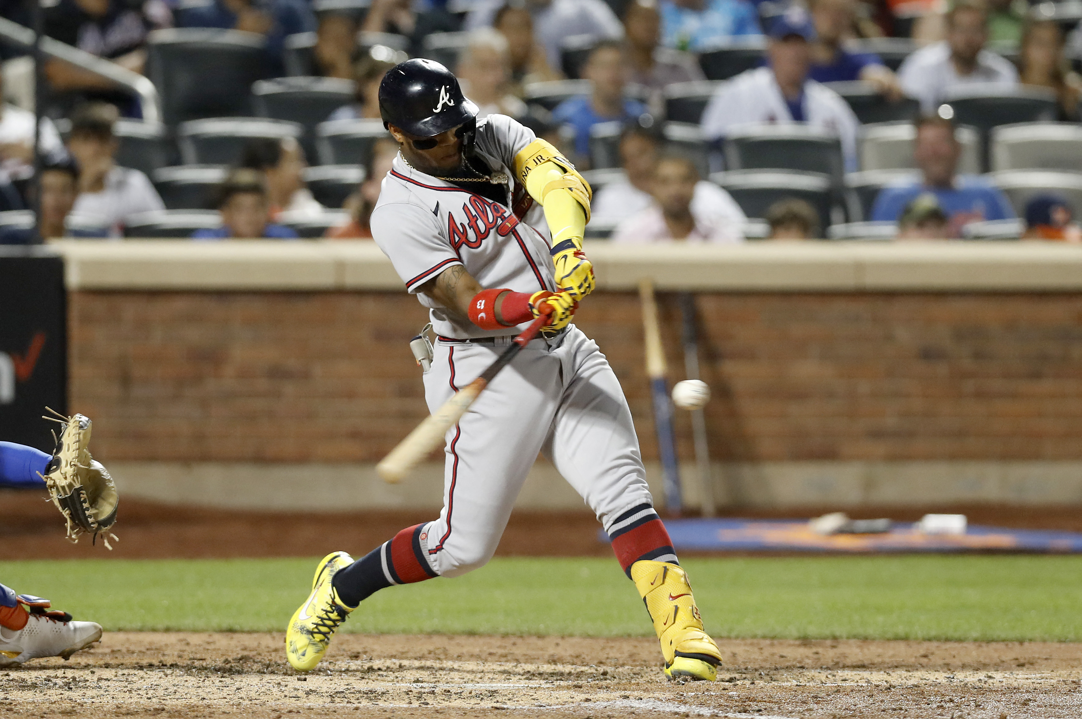 Ronald Acuña Jr. salió de la mala racha con un TABLAZO ante los Mets (Video)