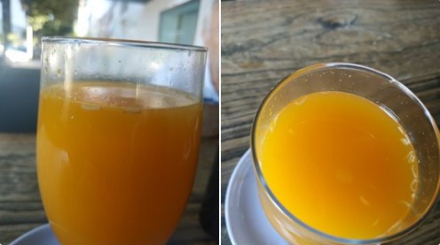 Fue a un bar, pidió un jugo de naranja y al tomarlo se vio en una situación sumamente asquerosa